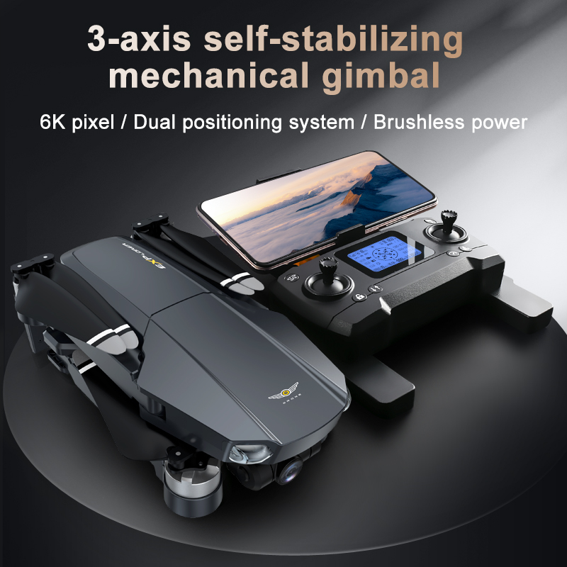 JJRC X20 3-Axis Gimbal Anti-sh - đánh giá và giá Jjrc Drone X20