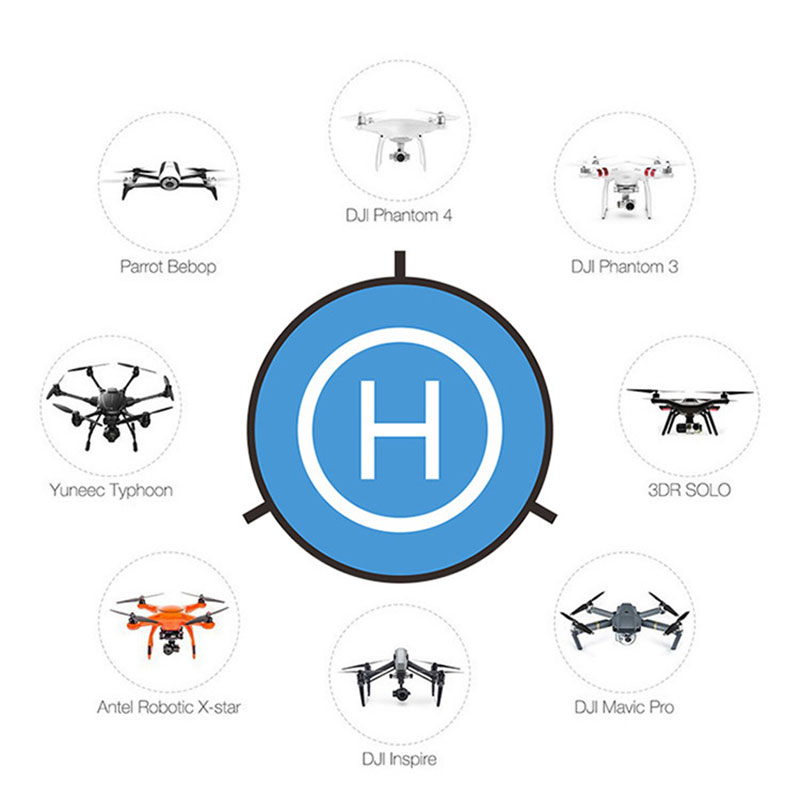 55cm Drone Quadcopters Accesso - đánh giá và giá Drone Landing Pad