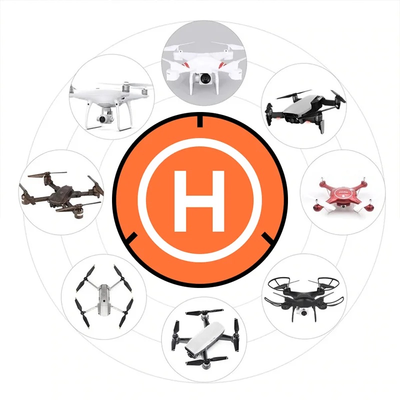 Foldable 55cm Universal Drone  - đánh giá và giá Drone Landing Pad