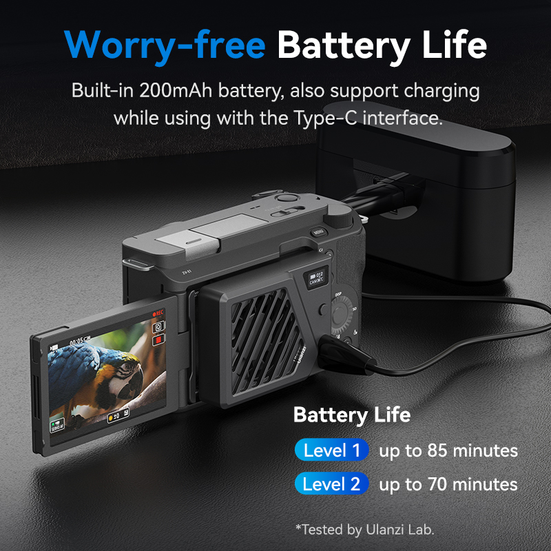 Ulanzi CA25 Camera Cooling Sys - đánh giá và giá Canon Camera Eos R8