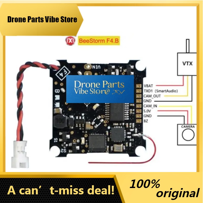DronePOversky Inductrix F4 EVO - đánh giá và giá Betaflight Fc F4