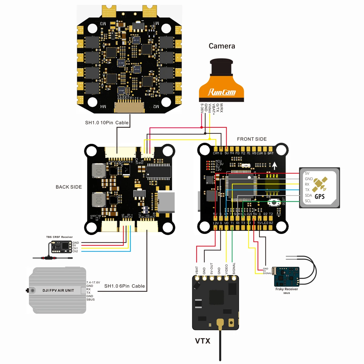 F405 F4 Flight Controller FC 6 - đánh giá và giá Betaflight Fc F4