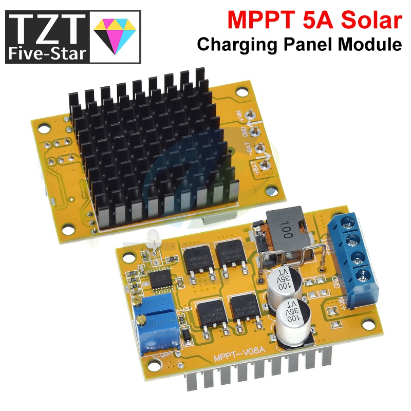 TZT 5A MPPT Solar Panel Regula - đánh giá và giá Drone Solar Charger