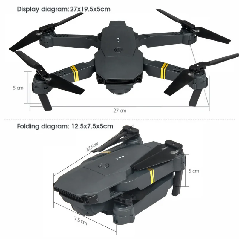 4K Eachine E58 Drone WIFI FPV  - đánh giá và giá Eachine Drone E58